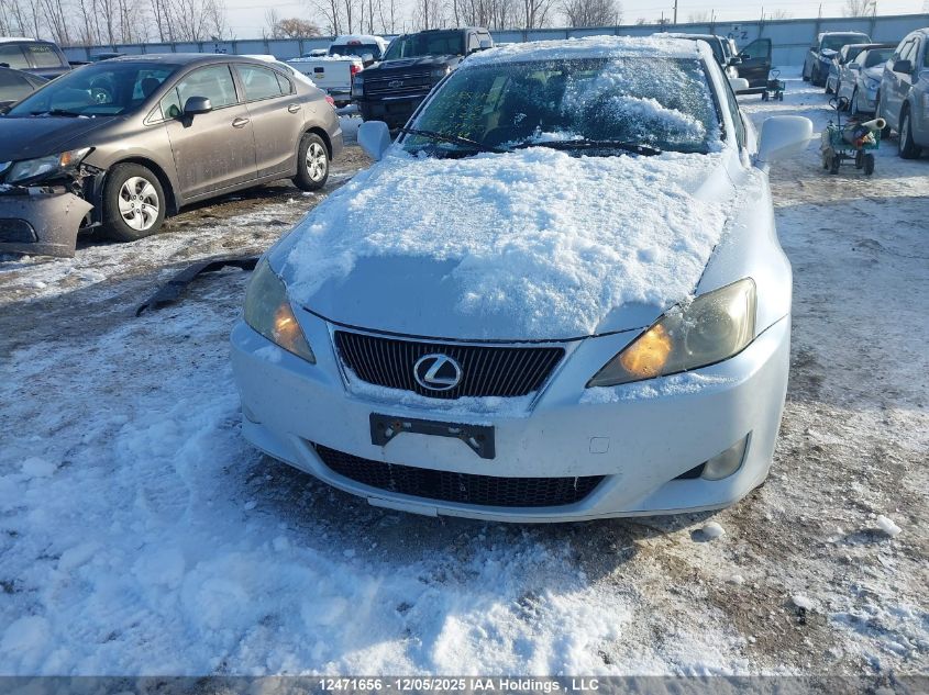 2007 Lexus Is 250 VIN: JTHCK262472010149 Lot: 12471656