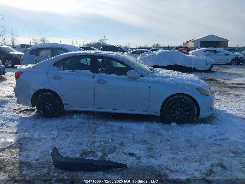 2007 Lexus Is 250 VIN: JTHCK262472010149 Lot: 12471656