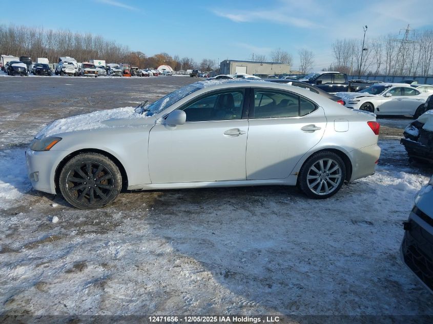2007 Lexus Is 250 VIN: JTHCK262472010149 Lot: 12471656
