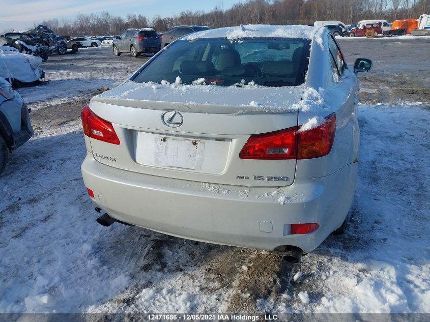 2007 Lexus Is 250 VIN: JTHCK262472010149 Lot: 12471656