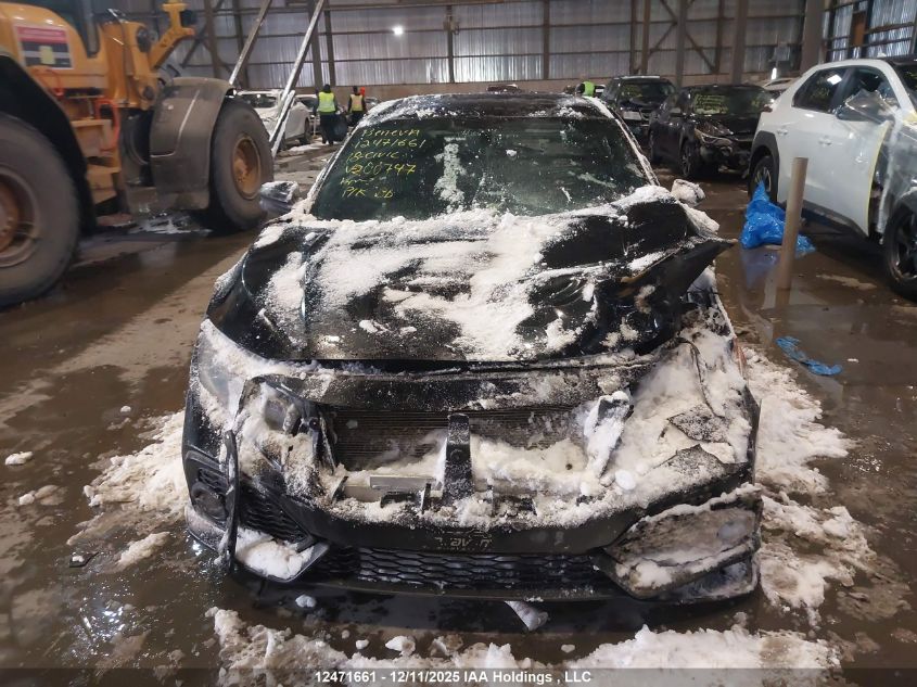 2018 Honda Civic Si Si VIN: 2HGFC1E58JH200747 Lot: 12471661