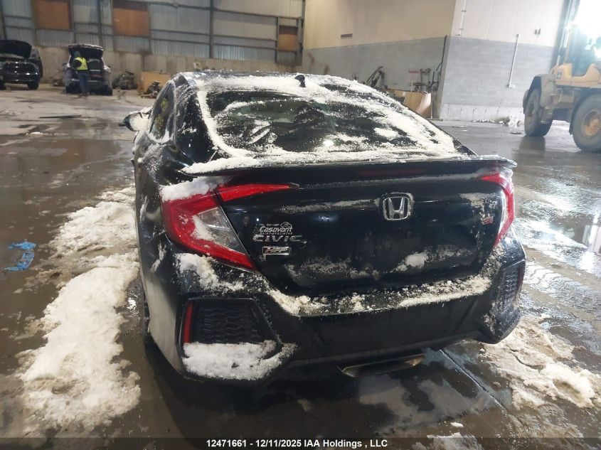 2018 Honda Civic Si Si VIN: 2HGFC1E58JH200747 Lot: 12471661