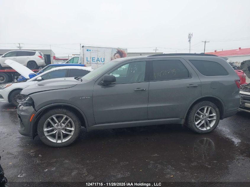 2025 Dodge Durango R/T VIN: 1C4SDJCT7SC512798 Lot: 12471715