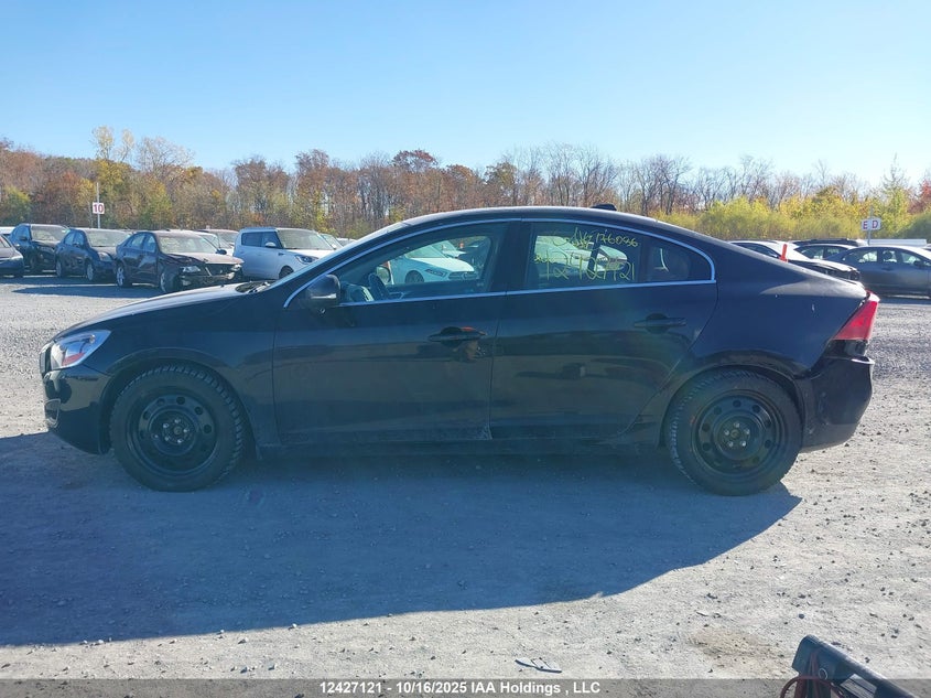 2013 Volvo S60 T5/T5 Platinum/T5 Premier/T5 Premier Plus VIN: YV1612FH8D2176086 Lot: 12427121X