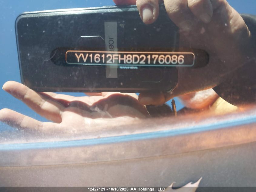 2013 Volvo S60 T5/T5 Platinum/T5 Premier/T5 Premier Plus VIN: YV1612FH8D2176086 Lot: 12427121X