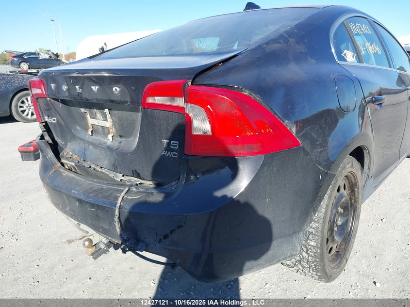 2013 Volvo S60 T5/T5 Platinum/T5 Premier/T5 Premier Plus VIN: YV1612FH8D2176086 Lot: 12427121X