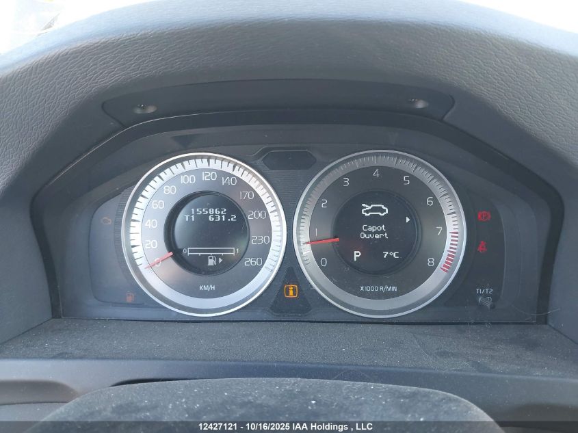 2013 Volvo S60 T5/T5 Platinum/T5 Premier/T5 Premier Plus VIN: YV1612FH8D2176086 Lot: 12427121X