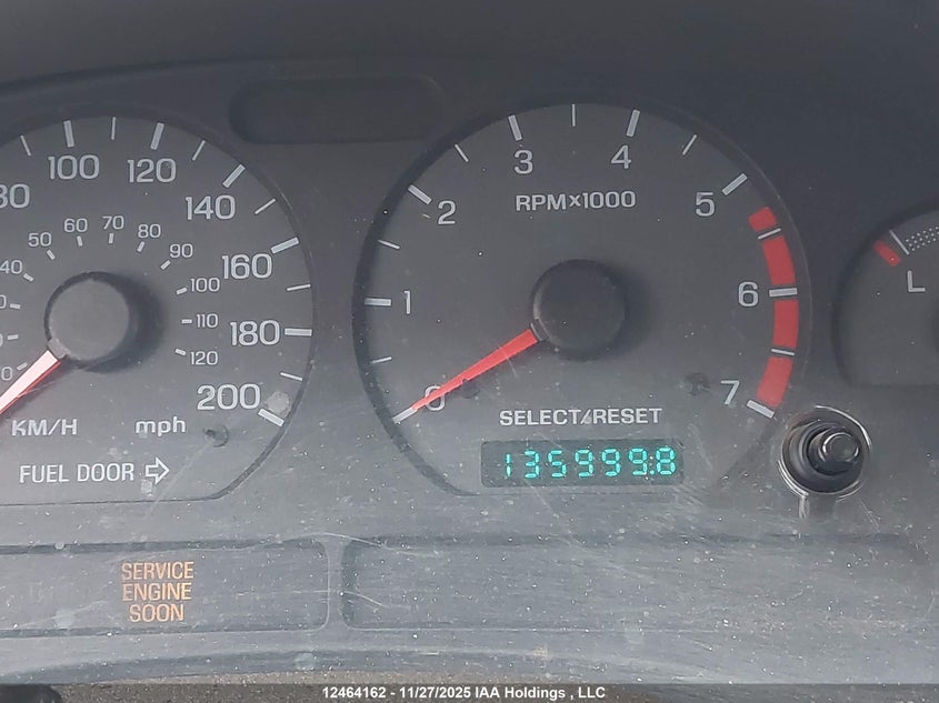 2000 Ford Mustang VIN: 1FAFP4044YF282304 Lot: 12464162X