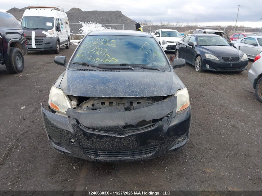 2007 Toyota Yaris VIN: JTDBT923871036146 Lot: 12466303X