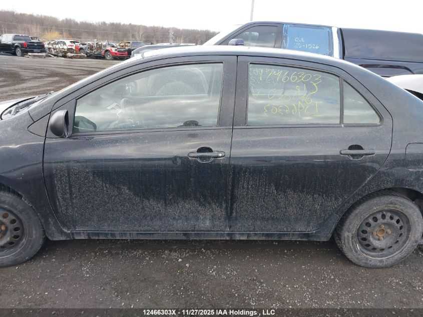 2007 Toyota Yaris VIN: JTDBT923871036146 Lot: 12466303X