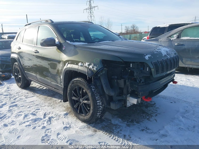 1C4PJMBXXMD201500 2021 Jeep Cherokee Trailhawk auction photo 1