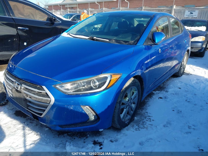 KMHD84LF7HU340425 2017 HYUNDAI ELANTRA photo no. 2