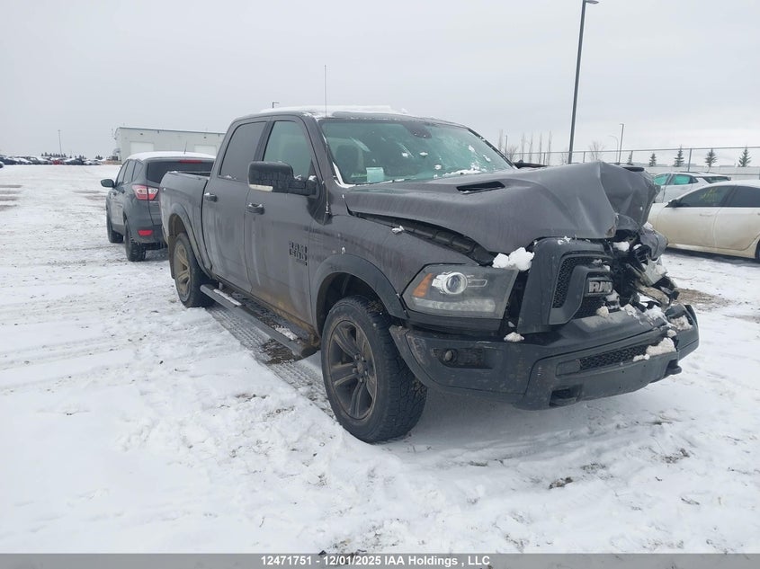 1C6RR7LG8NS120940 2022 Ram 1500 Classic Slt auction photo 1