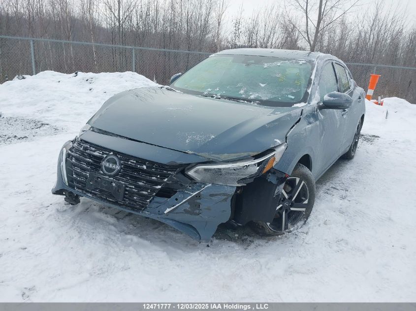 2025 Nissan Sentra Sv VIN: 3N1AB8CV8SY275244 Lot: 12471777