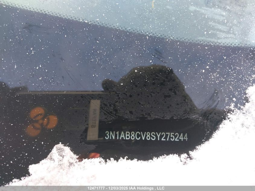 2025 Nissan Sentra Sv VIN: 3N1AB8CV8SY275244 Lot: 12471777