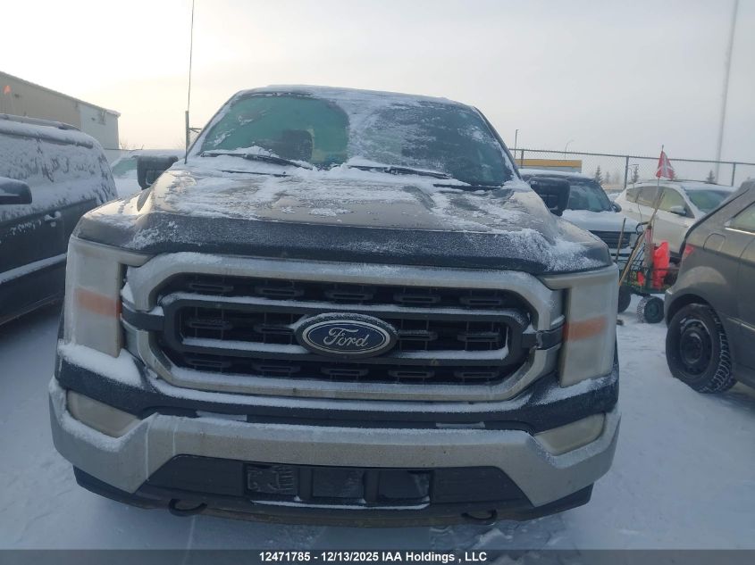 2021 Ford F150 Super Cab VIN: 1FTEX1EBXMKD28716 Lot: 12471785