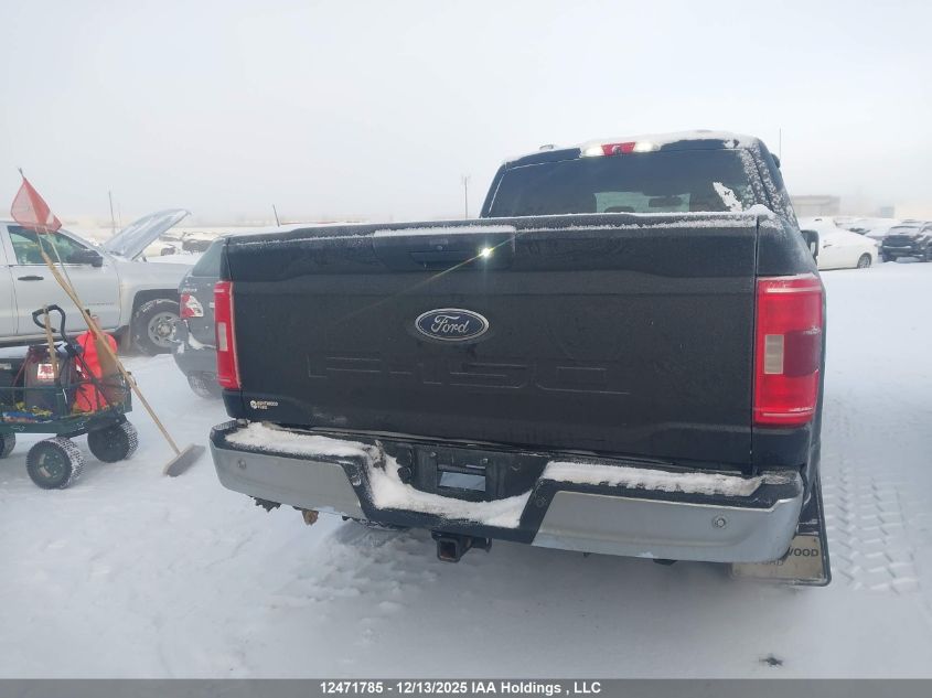 2021 Ford F150 Super Cab VIN: 1FTEX1EBXMKD28716 Lot: 12471785