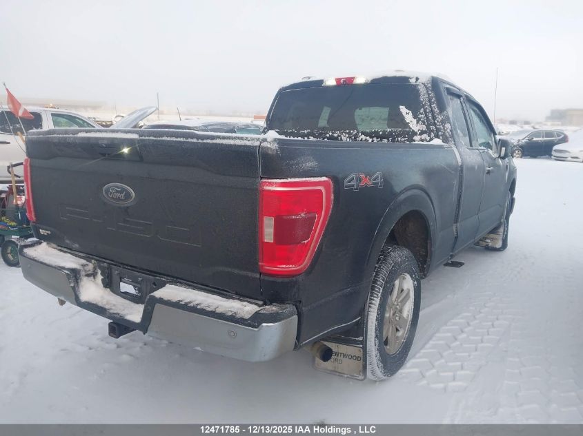 2021 Ford F150 Super Cab VIN: 1FTEX1EBXMKD28716 Lot: 12471785