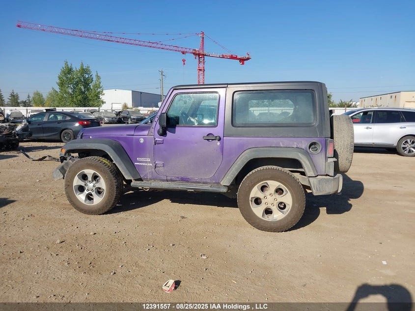 2017 Jeep Wrangler Sport VIN: 1C4AJWAG8HL729194 Lot: 12391557X