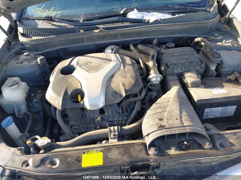 2013 Hyundai Sonata 2.0T Limited VIN: 5NPEC4ABXDH700637 Lot: 12471800