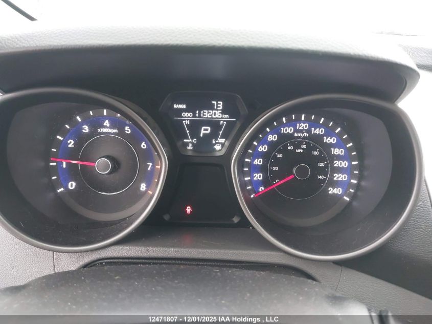 2013 Hyundai Elantra Gl VIN: 5NPDH4AE2DH230448 Lot: 12471807