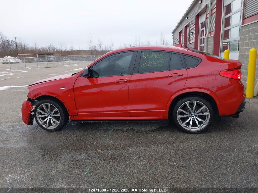 2018 BMW X4 xDrivem40I VIN: 5UXXW7C56J0W64347 Lot: 12471808