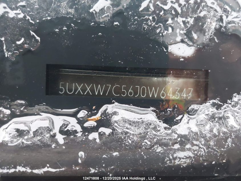 2018 BMW X4 xDrivem40I VIN: 5UXXW7C56J0W64347 Lot: 12471808