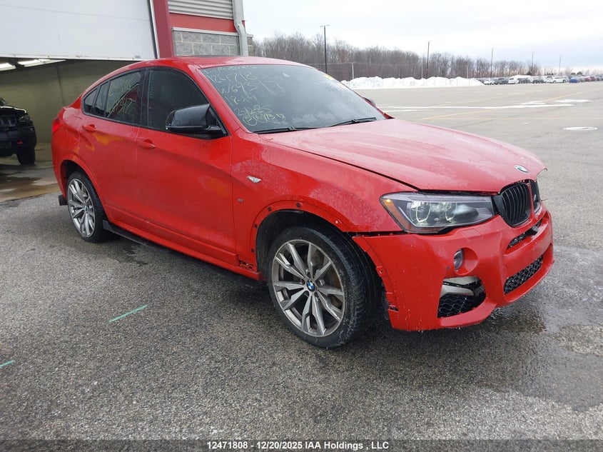 5UXXW7C56J0W64347 2018 BMW X4 xDrivem40I auction photo 1