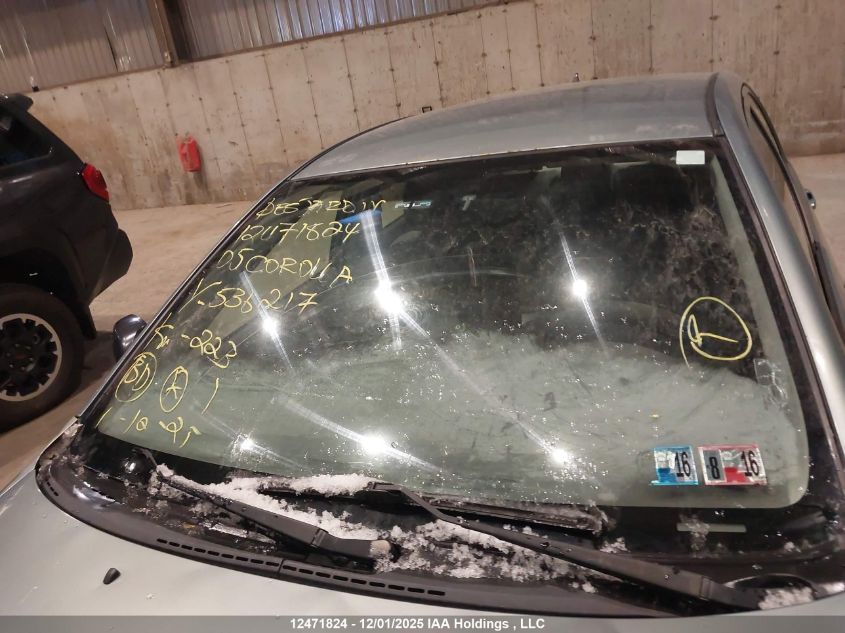 2005 Toyota Corolla Ce/S/Le VIN: 1NXBR32E15Z536217 Lot: 12471824