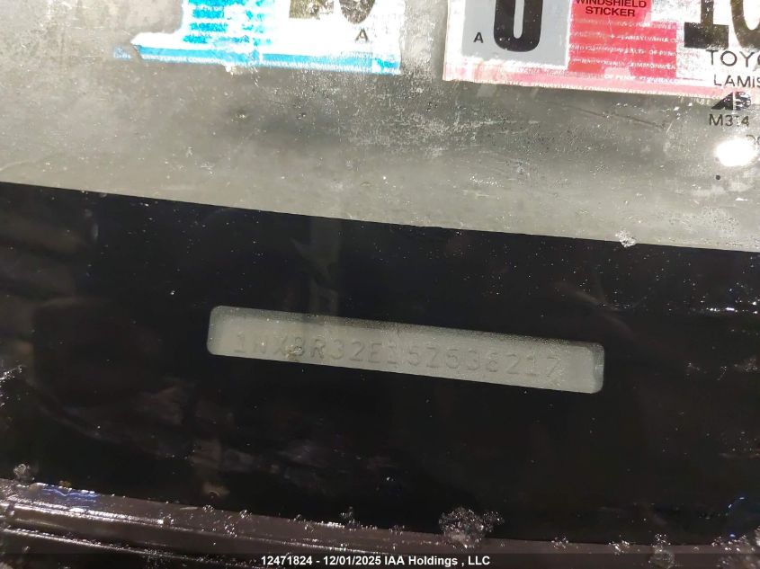 2005 Toyota Corolla Ce/S/Le VIN: 1NXBR32E15Z536217 Lot: 12471824