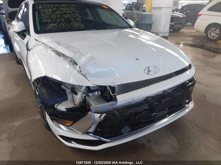 2025 Hyundai Sonata Preferred-Trend VIN: KMHL44JA6SA513858 Lot: 12471825