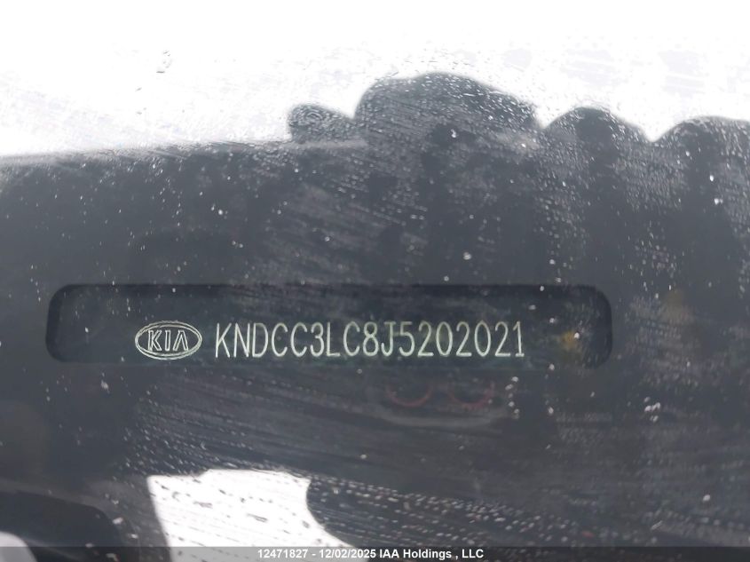 2018 Kia Niro Ex/Ex Premium VIN: KNDCC3LC8J5202021 Lot: 12471827