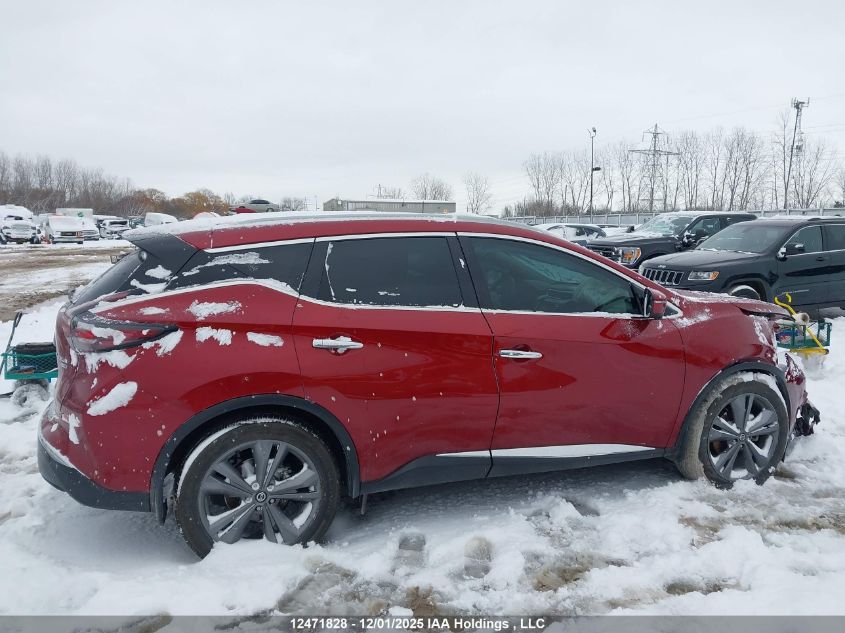 2022 Nissan Murano Platinum VIN: 5N1AZ2DS4NC129829 Lot: 12471828