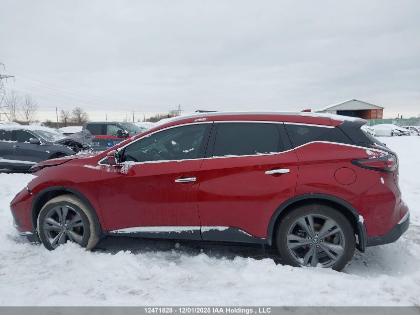 2022 Nissan Murano Platinum VIN: 5N1AZ2DS4NC129829 Lot: 12471828