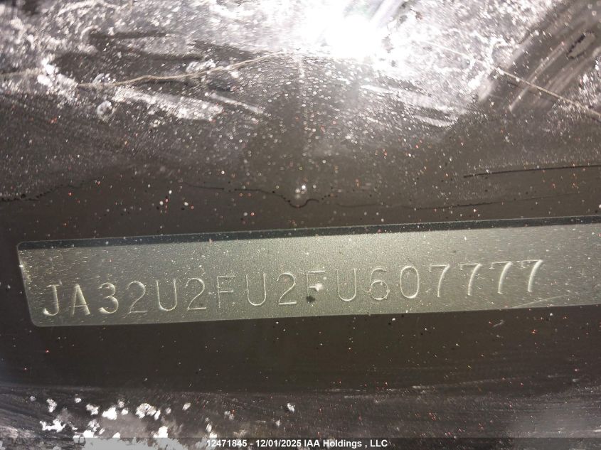 2015 Mitsubishi Lancer Gt/Se VIN: JA32U2FU2FU607777 Lot: 12471845