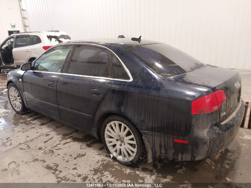 2006 Audi A4 2.0T VIN: WAUDF78E36A288377 Lot: 12471862