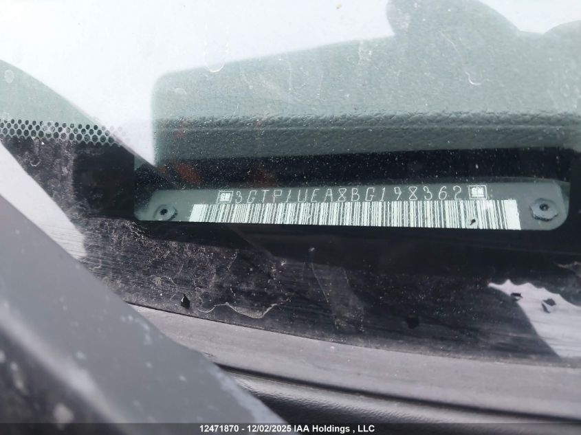 2011 GMC Sierra 1500 Sl VIN: 3GTP1UEA8BG198362 Lot: 12471870