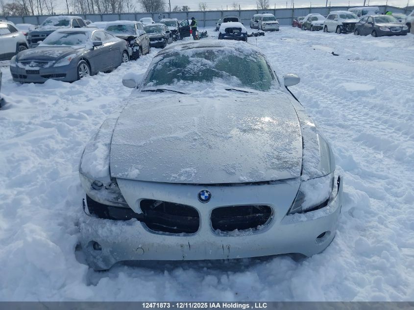 2005 BMW Z4 3.0I VIN: 4USBT53535LT28341 Lot: 12471873