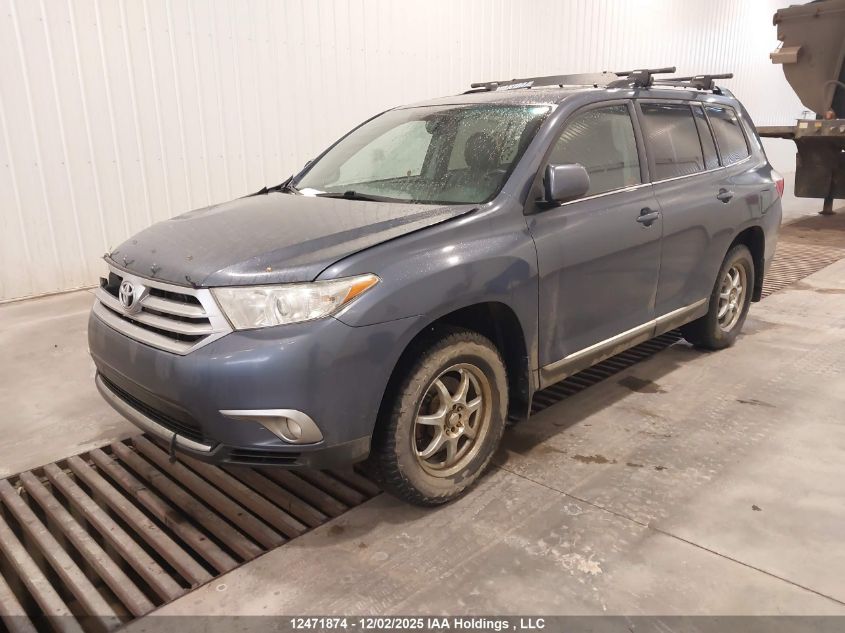 2012 Toyota Highlander Se VIN: 5TDBK3EHXCS158382 Lot: 12471874