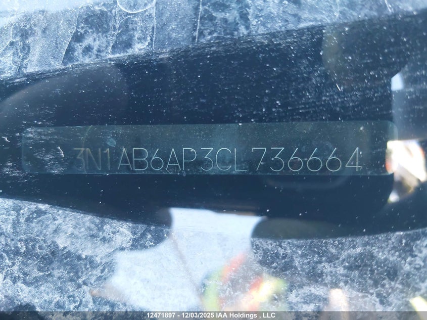 3N1AB6AP3CL736664 2012 NISSAN SENTRA photo no. 18