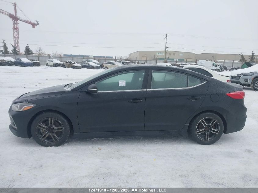 2017 Hyundai Elantra Sport VIN: KMHD04LB8HU324240 Lot: 12471910