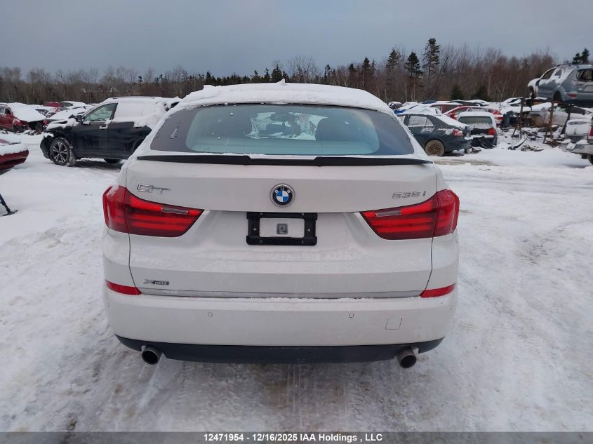 2015 BMW 535I Gran Turismo xDrive VIN: WBA5M4C5XFD186444 Lot: 12471954