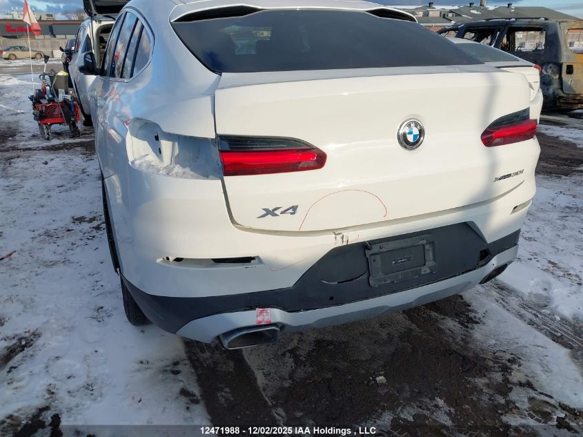2025 BMW X4 xDrive30I VIN: 5UX33DT09S9Y72732 Lot: 12471988