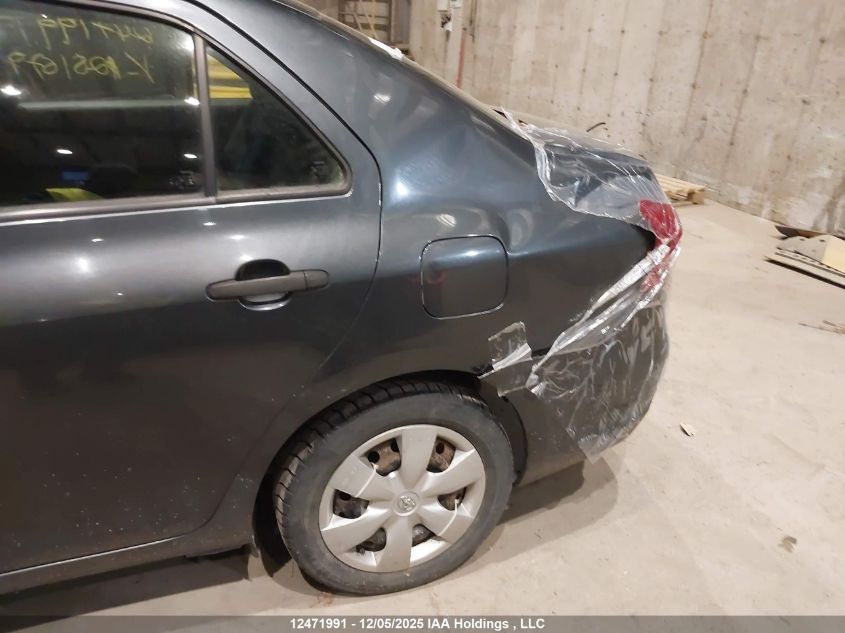 2008 Toyota Yaris VIN: JTDBT923581281679 Lot: 12471991