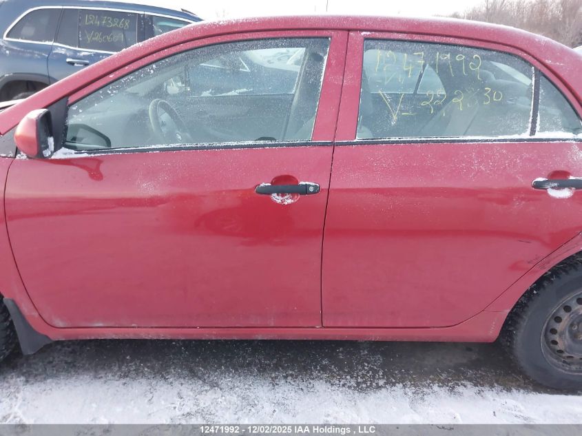 2010 Toyota Corolla S/Le/Xle VIN: 2T1BU4EE9AC222830 Lot: 12471992