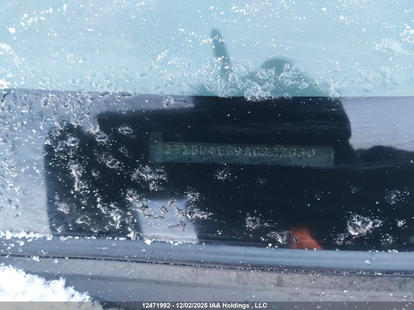 2010 Toyota Corolla S/Le/Xle VIN: 2T1BU4EE9AC222830 Lot: 12471992