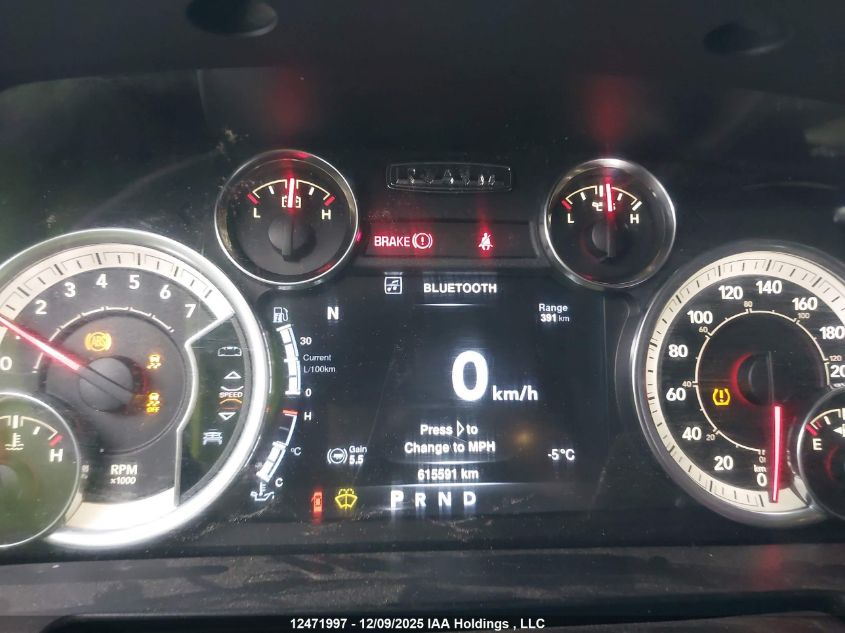 2013 Dodge Ram 1500 VIN: 1C6RR7NT4DS592223 Lot: 12471997