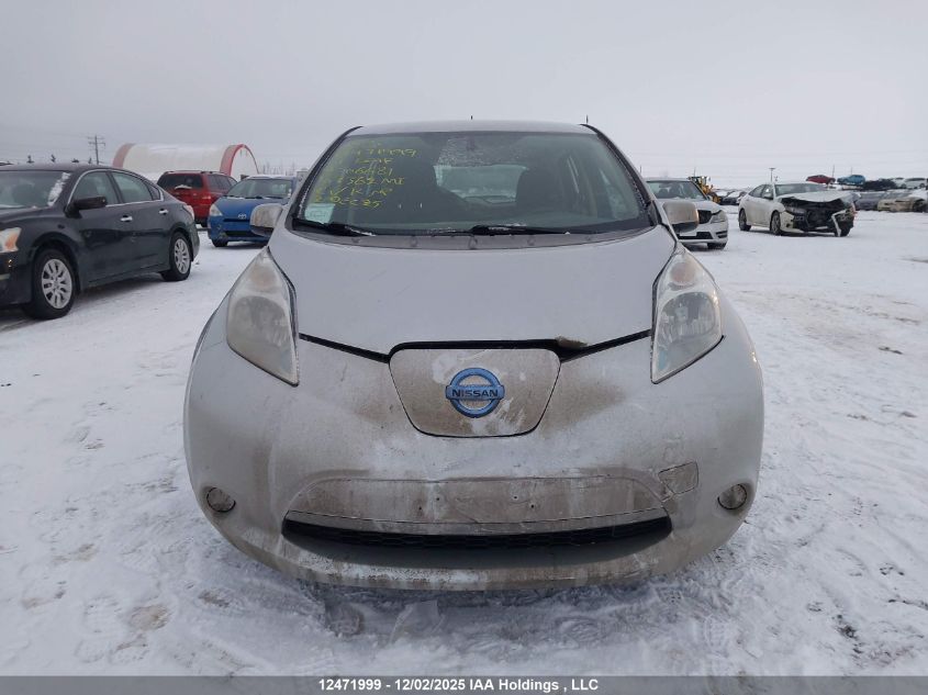 2017 Nissan Leaf S/Sv/Sl VIN: 1N4BZ0CP1HC306681 Lot: 12471999