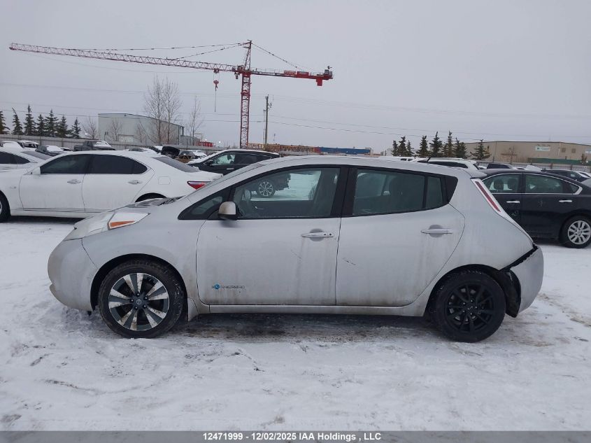 2017 Nissan Leaf S/Sv/Sl VIN: 1N4BZ0CP1HC306681 Lot: 12471999