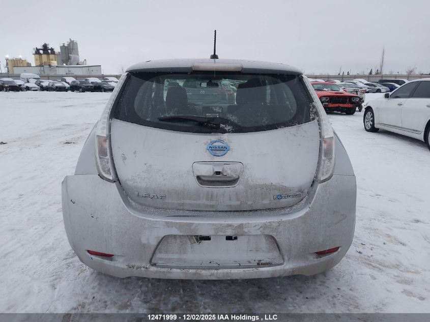 2017 Nissan Leaf S/Sv/Sl VIN: 1N4BZ0CP1HC306681 Lot: 12471999